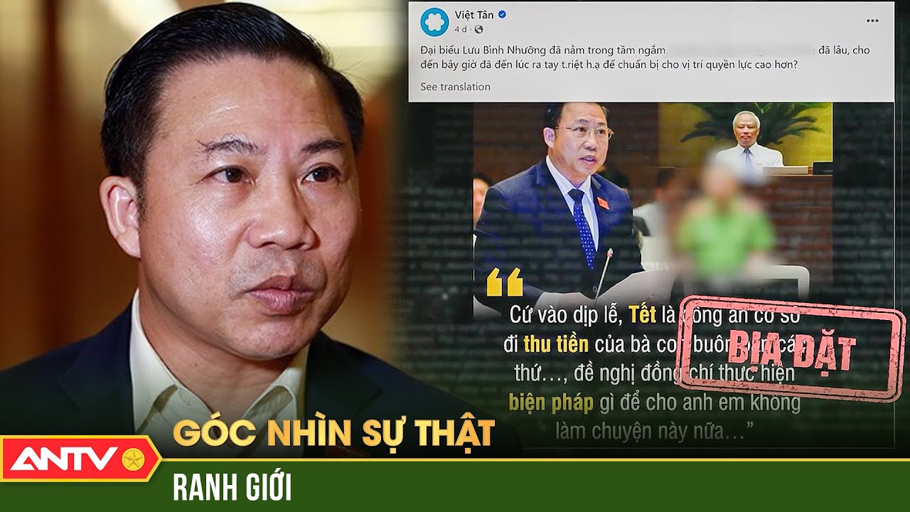 Lại giở trò vu cáo, bôi nhọ từ vụ án liên quan ông Lưu Bình Nhưỡng – Ranh giới | Góc nhìn sự thật