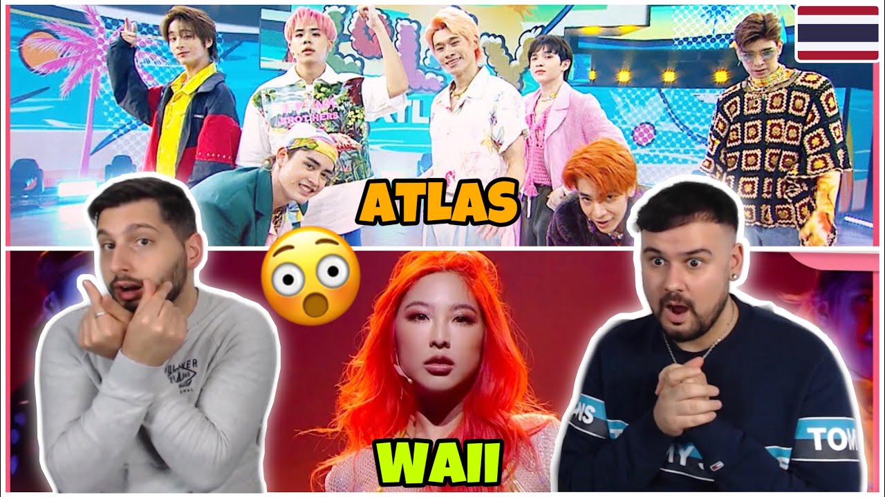 REACTION TO T-POP STAGE SHOW PERFORMANCES: WAII - DAMN & ATLAS - LOLAY