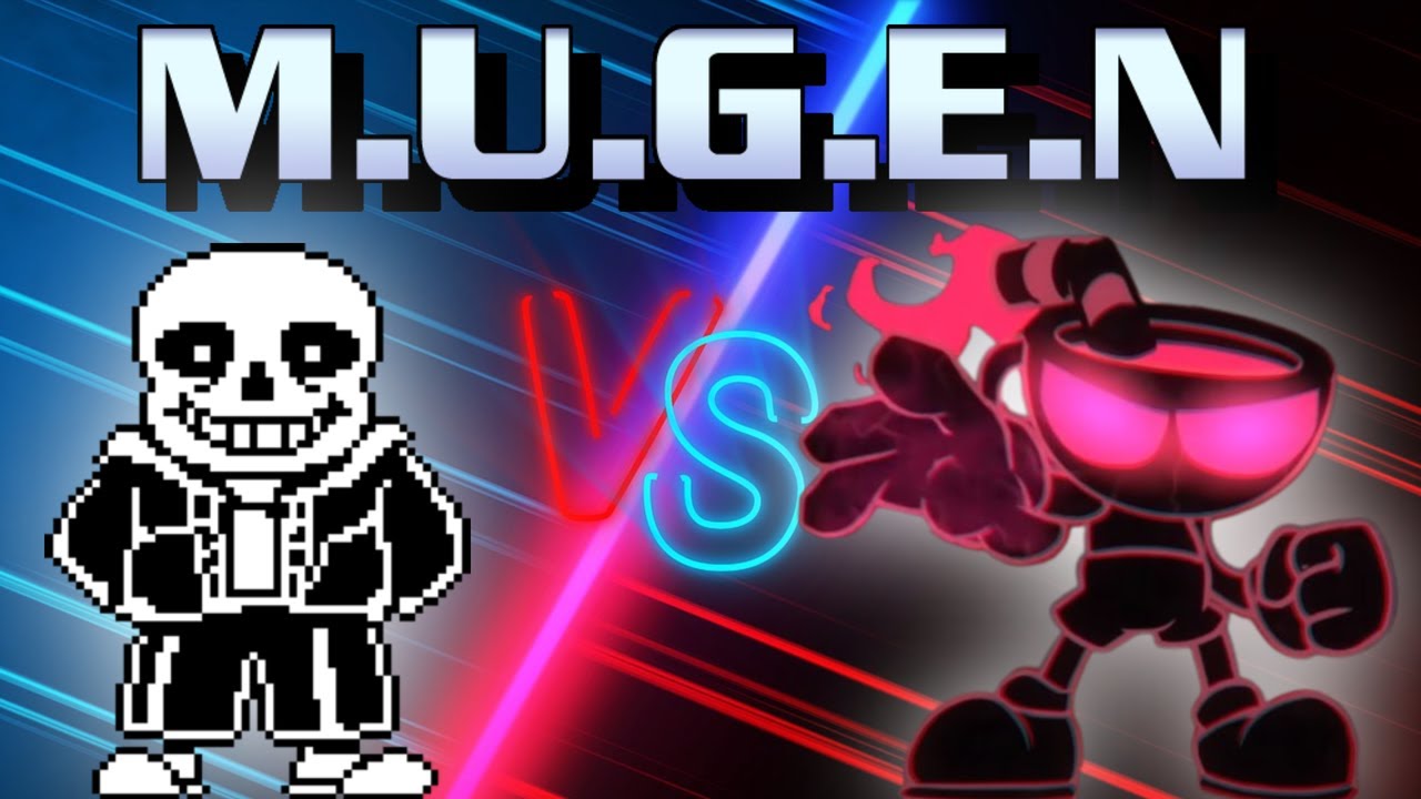 REQUESTED BY @StuffThatILikeYT: Ultimate Bad Time Sans vs Cuphead FNF- Mugen Battle