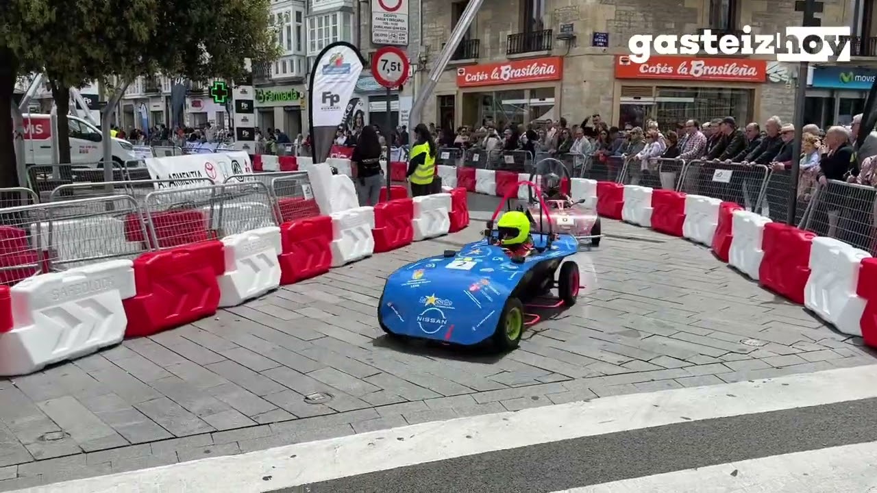 Carrera Euskelec de coches eléctricos de FP en Vitoria-Gasteiz