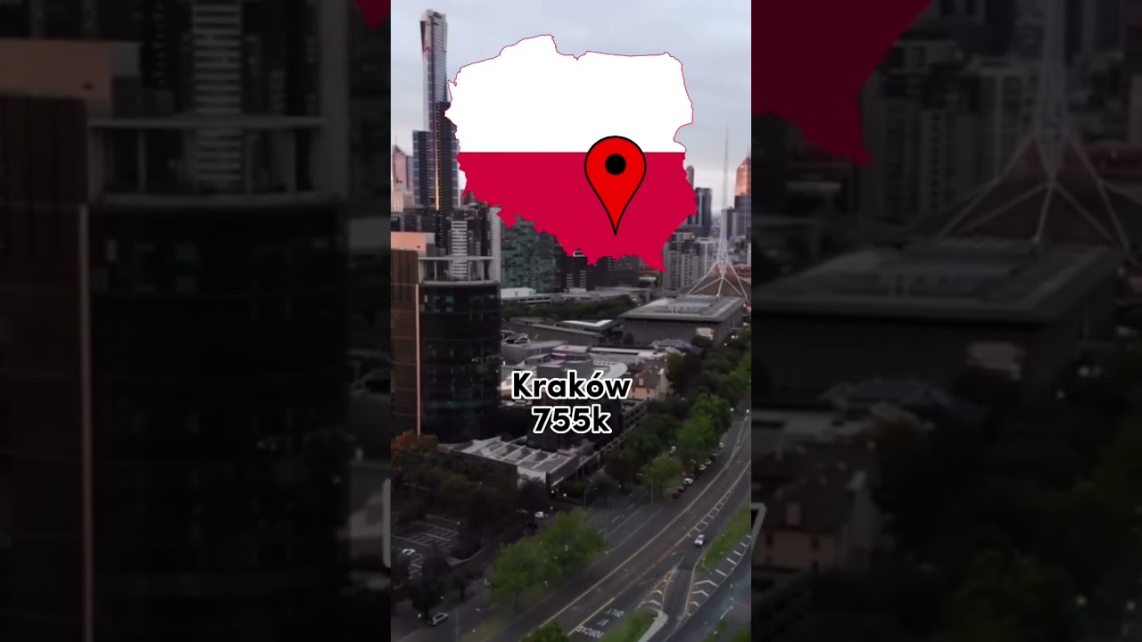 Top 5 biggest cities in poland 🇵🇱