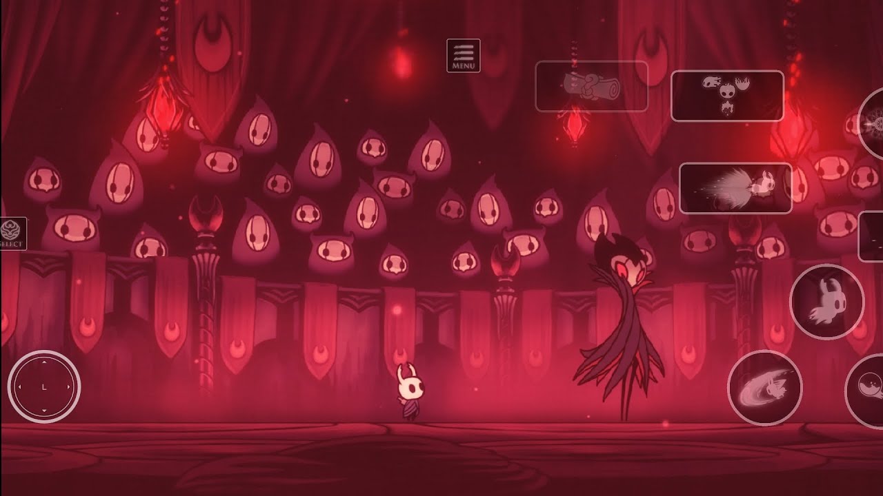 Troupe Leader Grimm Boss Fight - Hollow Knight Mobile 
