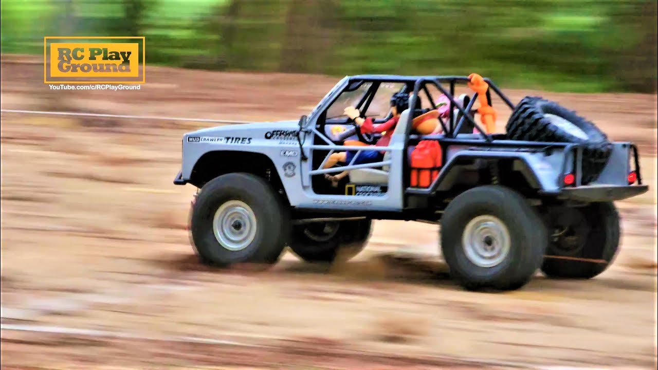 CrossRC XT4 Review Off-Road, Forest Ride, Rock Crawling