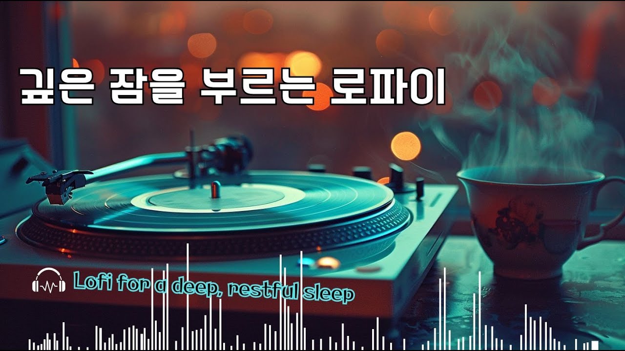 🎵깊은 잠을 부르는 로파이, 💤밤의 품 속에서 쉬어가요 | Lofi for Deep Sleep, In the Arms of Night 🌙 #수면음악 #DeepSleep #KLofi