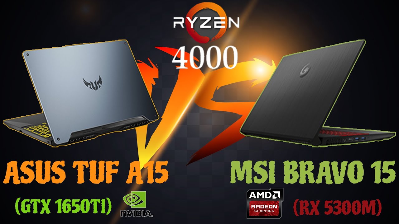 AMD 4000H Series qu&aacute; khỏe, n&ecirc;n chọn GTX1650Ti hay RX5300M?