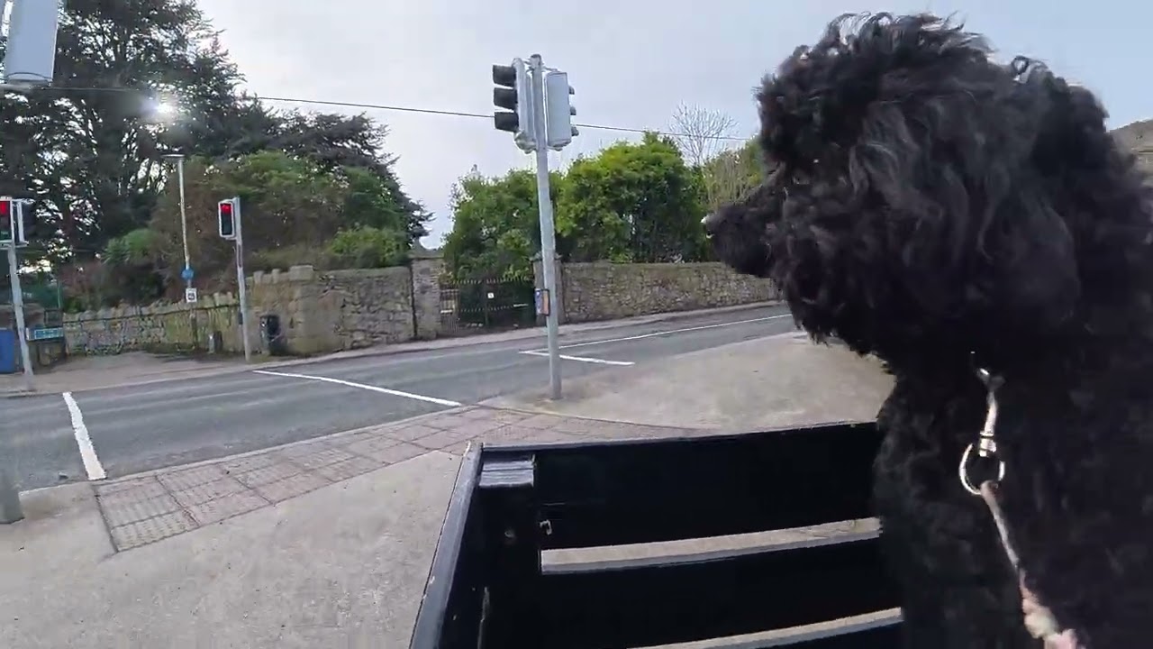 Monty cycles from Dún Laoghaire to Dalkey via the Metals