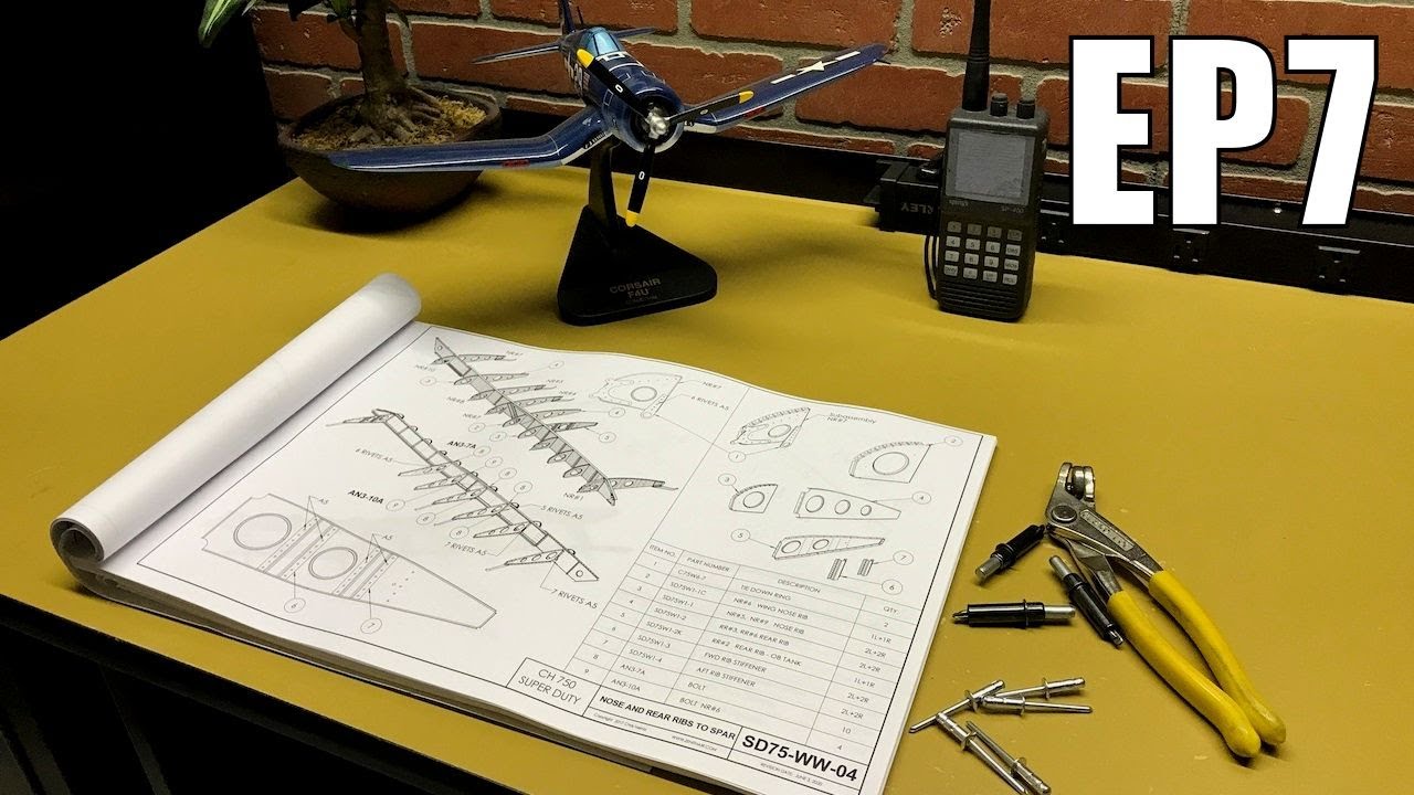 CH-750 Super Duty - Building the WINGS (Ep7)