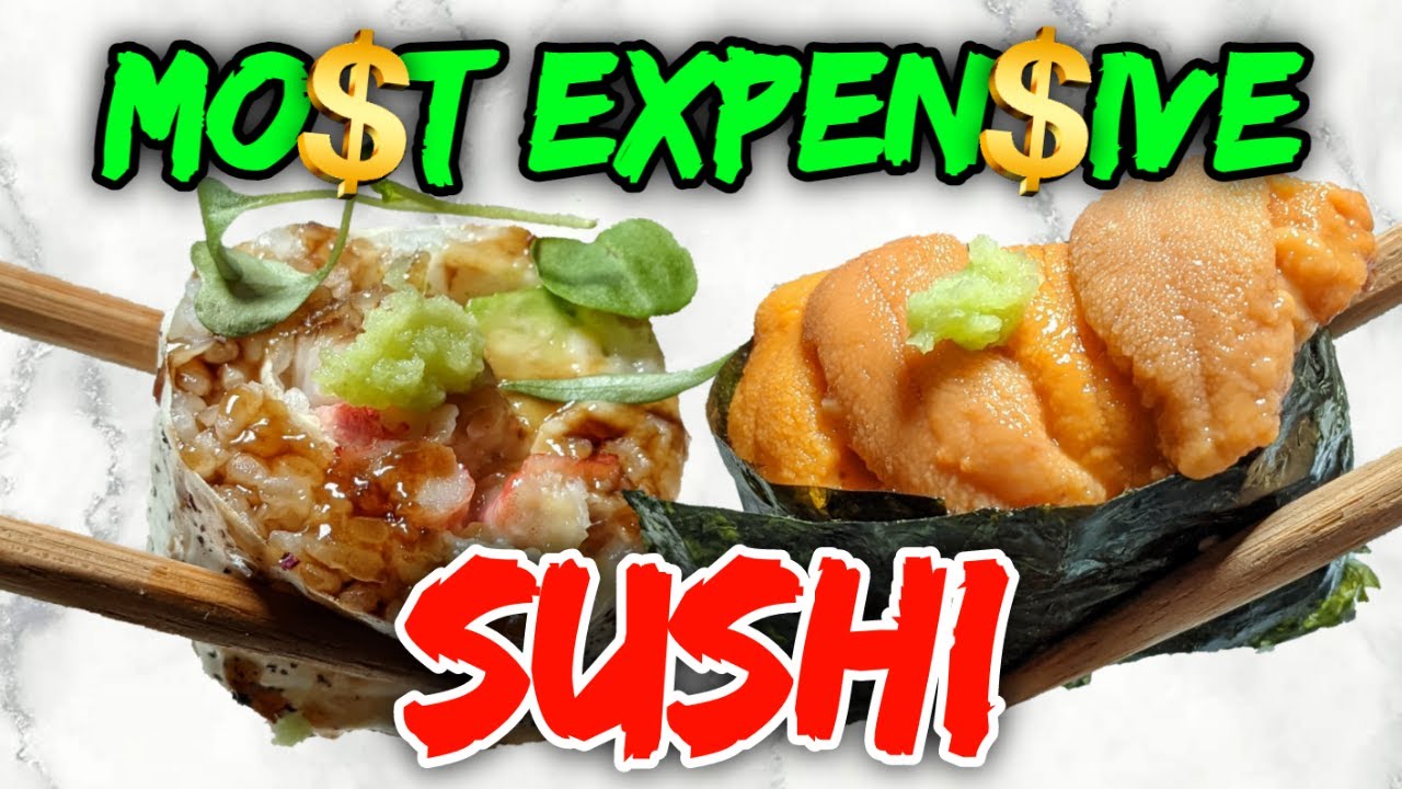 The MOST EXPENSIVE Modern Sushi Bar in Los Angeles