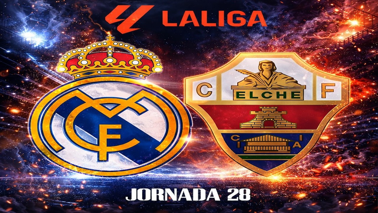 🏟️⚪️Real Madrid - Elche🟢⚽️🇪🇦La Liga🏆🎛🎙🎚by @ElQuintoGrande