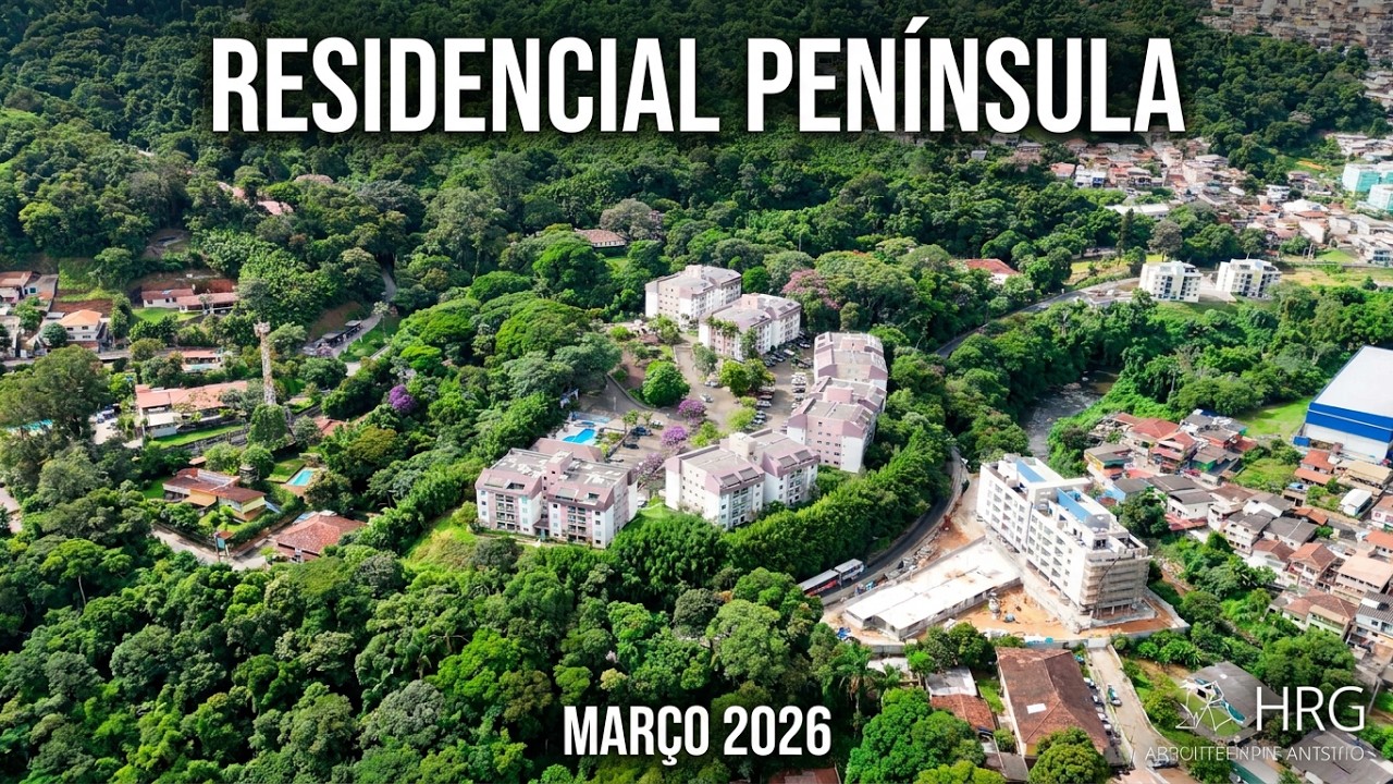 RESIDENCIAL PENINSULA  - EVOLUÇÃO DE OBRA - MARÇO DE 2026