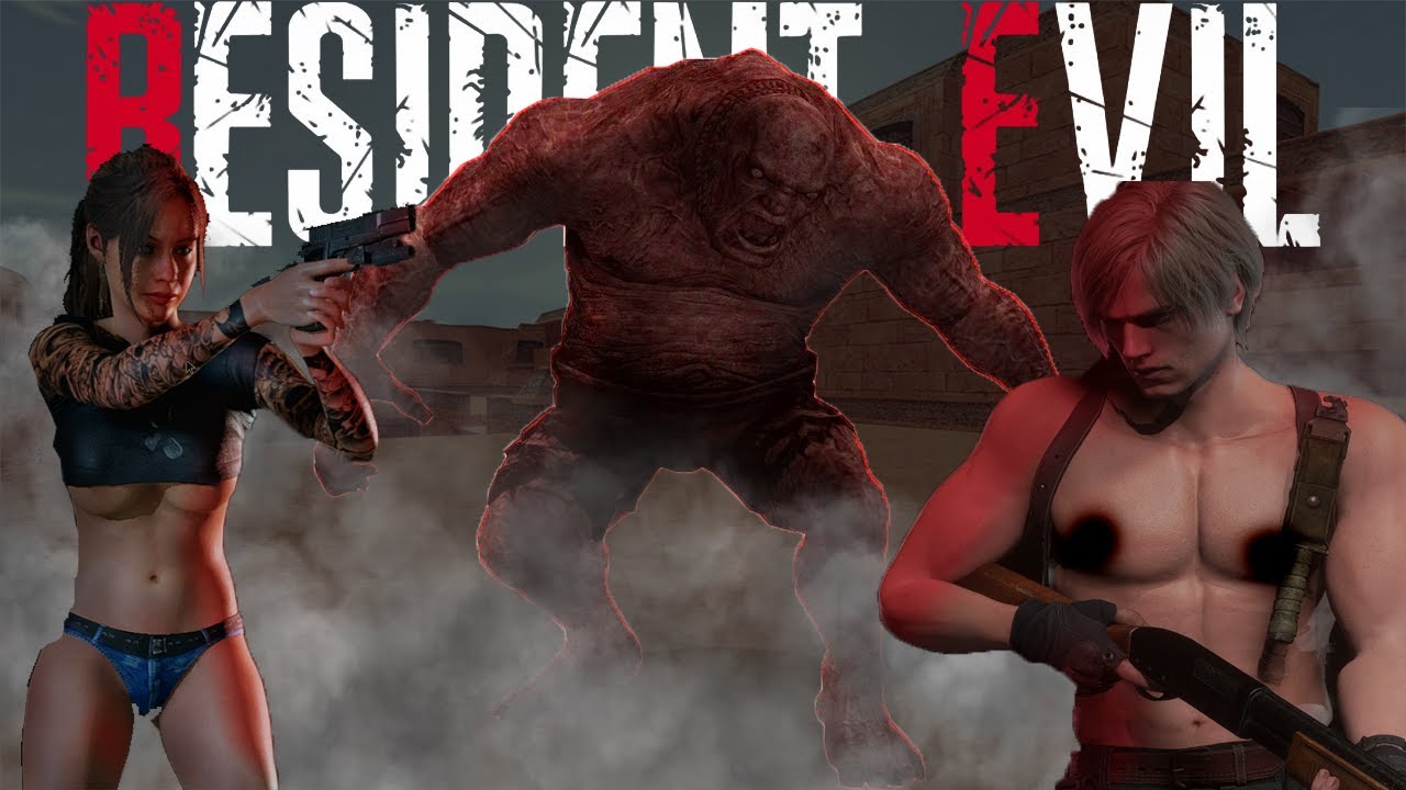 ГЕЙмплей CS 1.6 + Resident Evil 4 Зомби Атакуют ..И Угар..