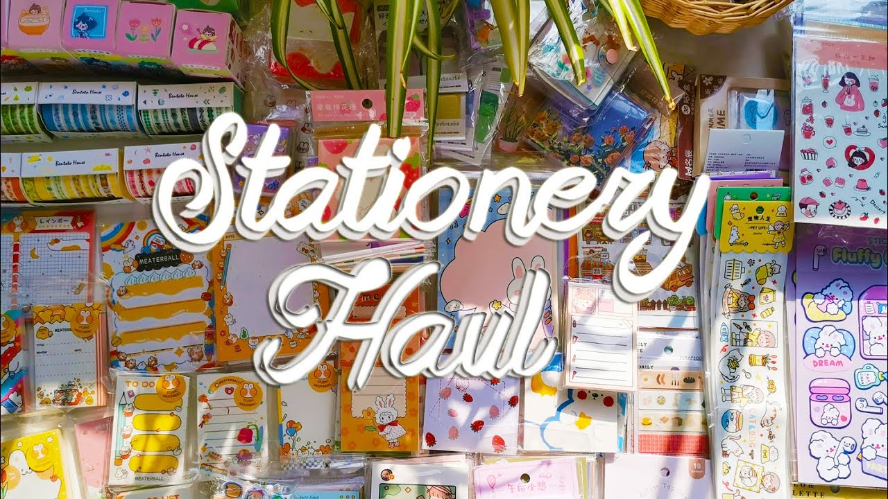 Haul TIENDA ONLINE SUPER BARATA DE PAPELERÍA | NihaoJewelry