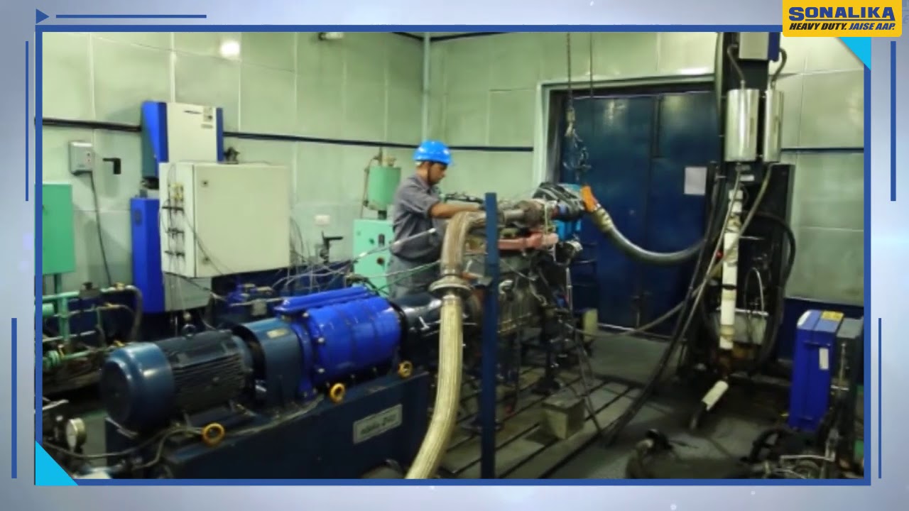 World's No.1 Integrated Tractor Manufacturing Plant- Engine Assembly