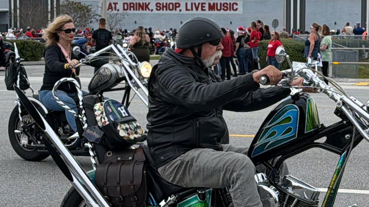 Paul Sr leads Bert’s Barracuda Harley-Davidson’s 9th Annual Toy Run