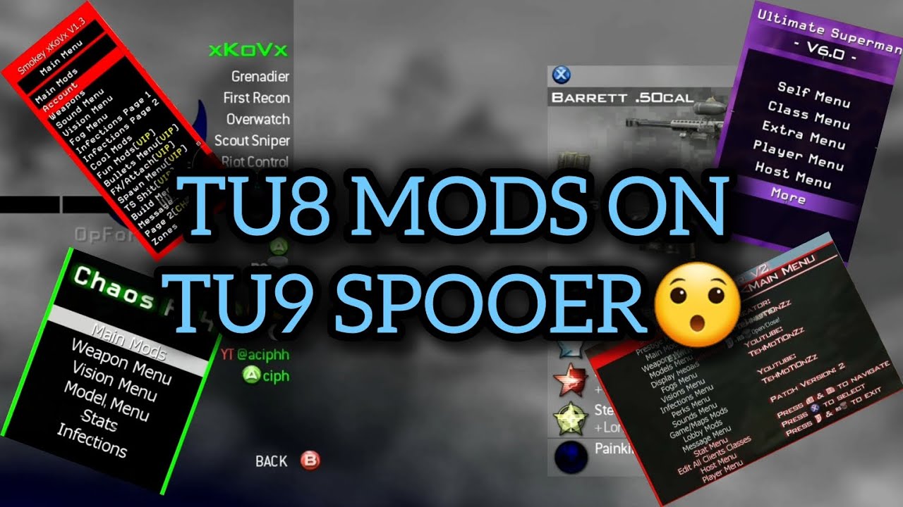 MW2 TU8 Mods On TU9😯 - Spoof Files For [RGH/Jtag/BadUpdate/BadAvatar] (+Downloads)