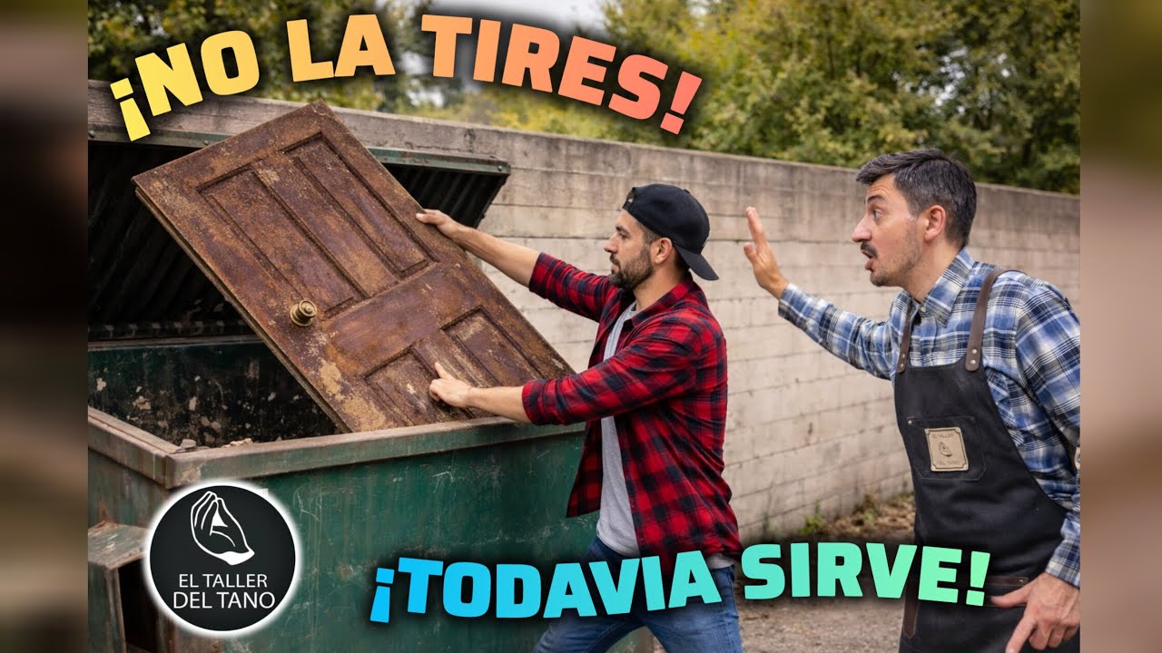Como Reparar Una Puerta en Casa de Manera Fácil y Con Herramientas Manuales