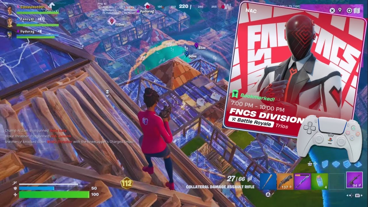 Как мы почти прошли в финал FNCS на консолях