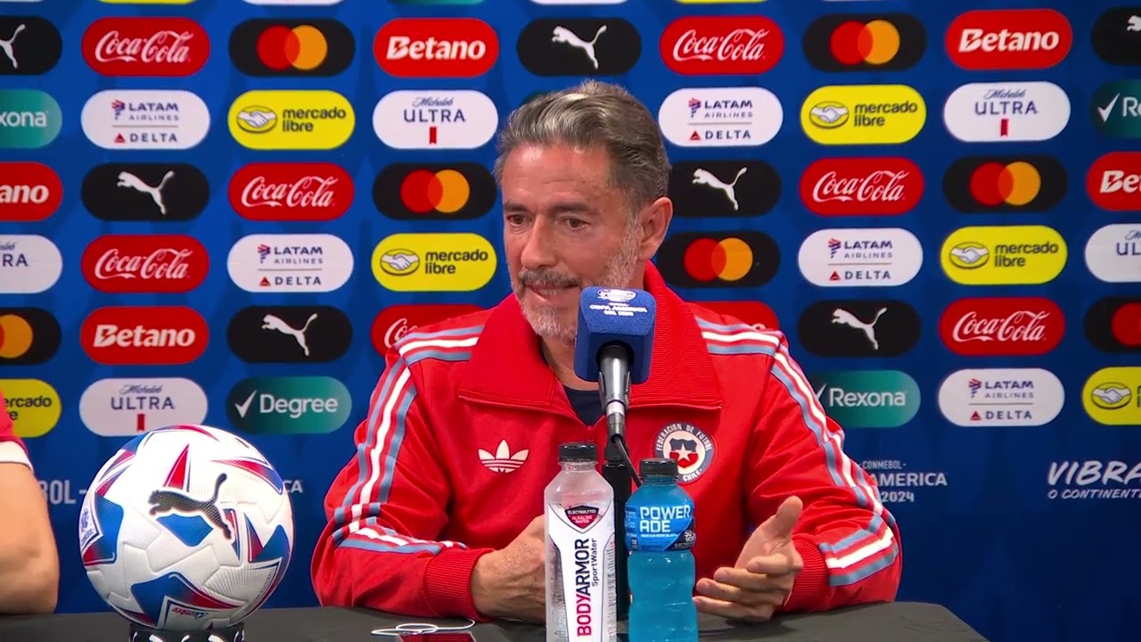 Conferencia de Prensa de Chile previo al decisivo duelo ante Canadá por la Copa América USA 2024