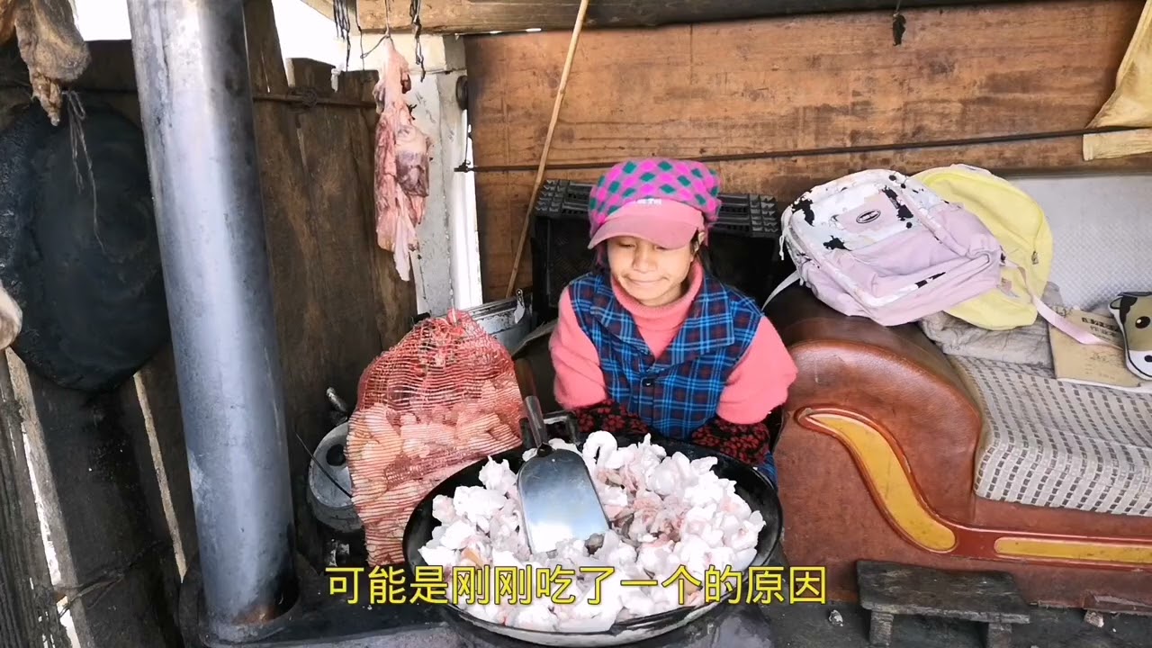 炸猪油了 #记录我的农村生活