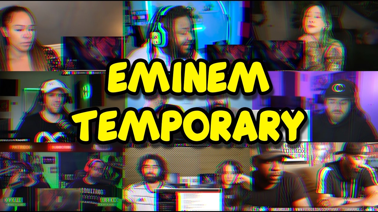 Eminem - Temporary | REACTION MASHUP