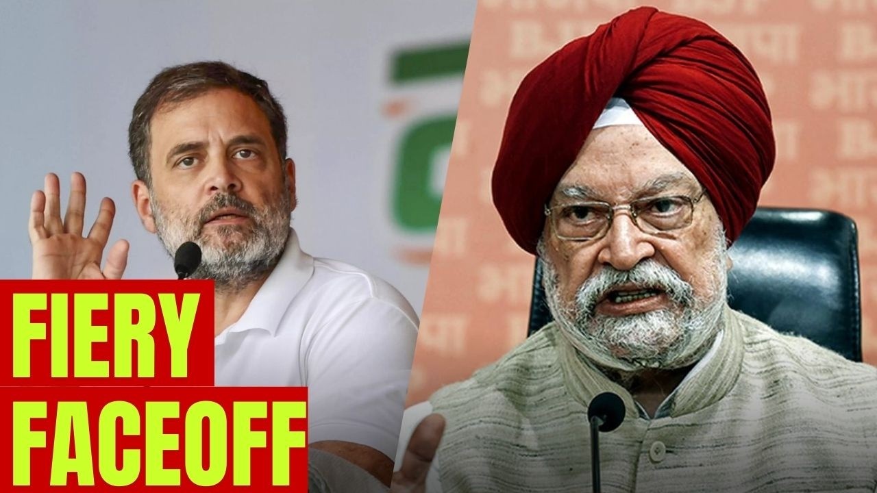 After Rahul’s Gandhi’s Speech, Hardeep Puri Fires Back With Strong Remarks