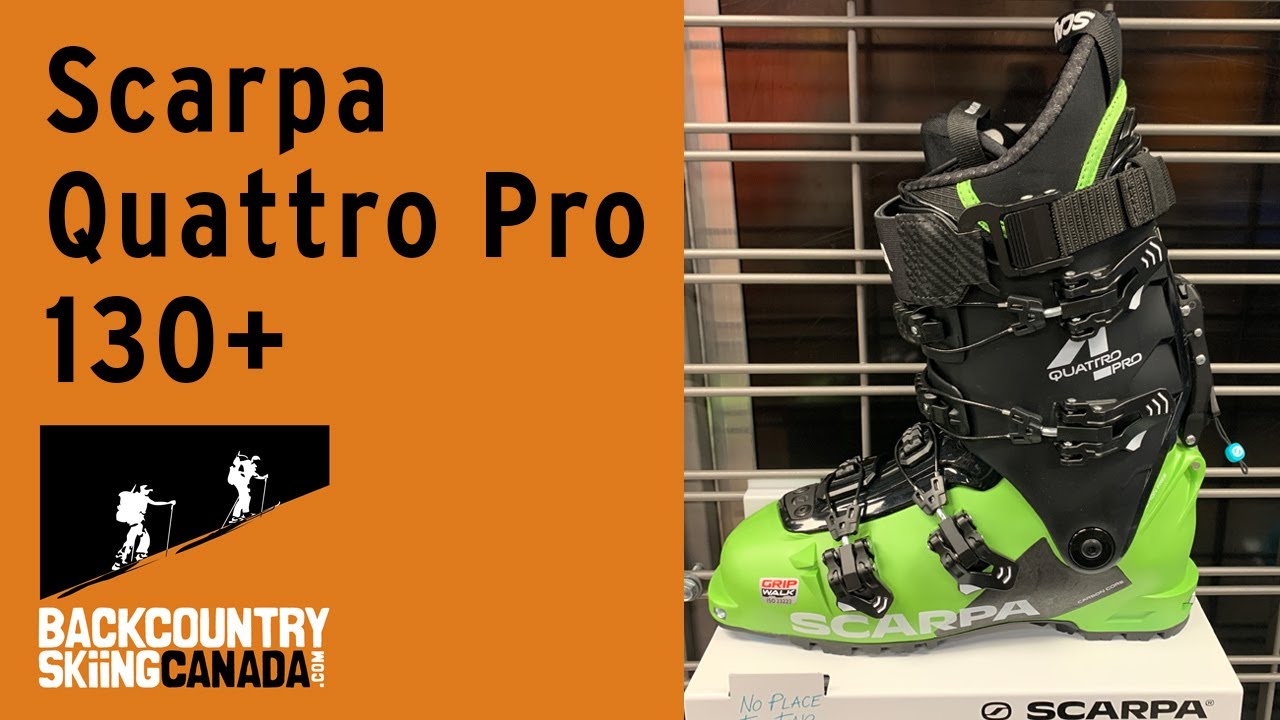 Scarpa Quattro Pro 130+ AT Boots