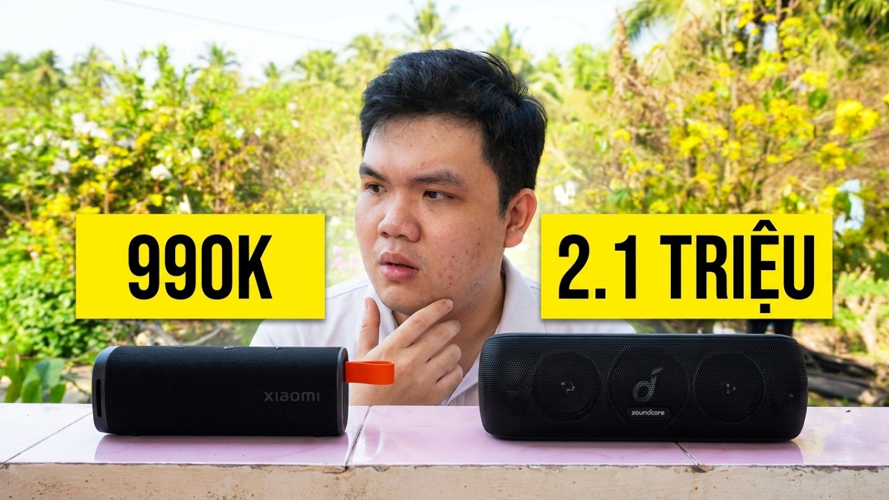 So sánh loa XIAOMI OUTDOOR và ANKER MOTION PLUS - Cùng công suất 30W thì ai hát hay hơn ??