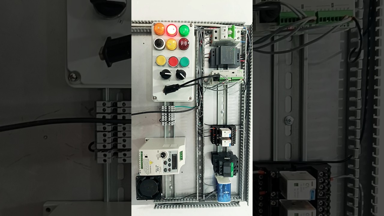 DOL In Delta PLC #electrical #electrician #ajelectrical