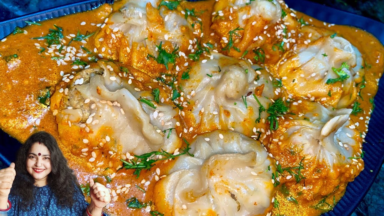 CHICKEN JHOL MOMO RECIPE 🥟 JHOL MOMO RECIPE | GRAVY MOMO RECIPE | SPICY CHICKEN GRAVY MOMO RECIPE