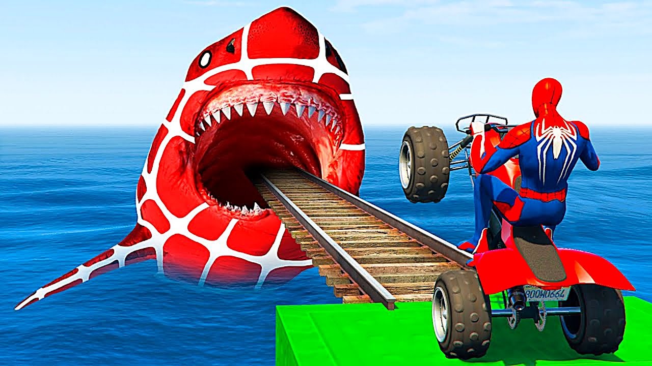 الرجل العنكبوت انقاذ باتمان Spider-Man Rescue batman vs iron man vs venom funny Game GTA 5 superhero