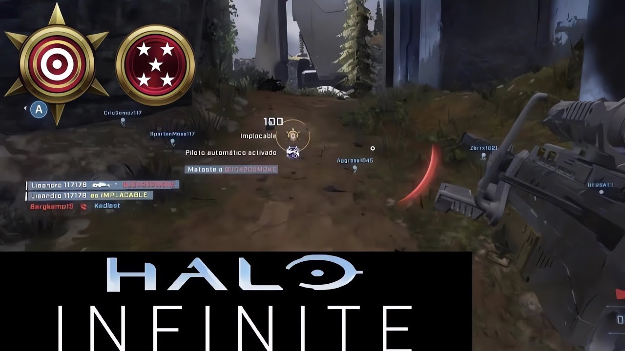 Halo Infinite DISPARANDO A LA CABEZA EN LAS ZONAS BTB 