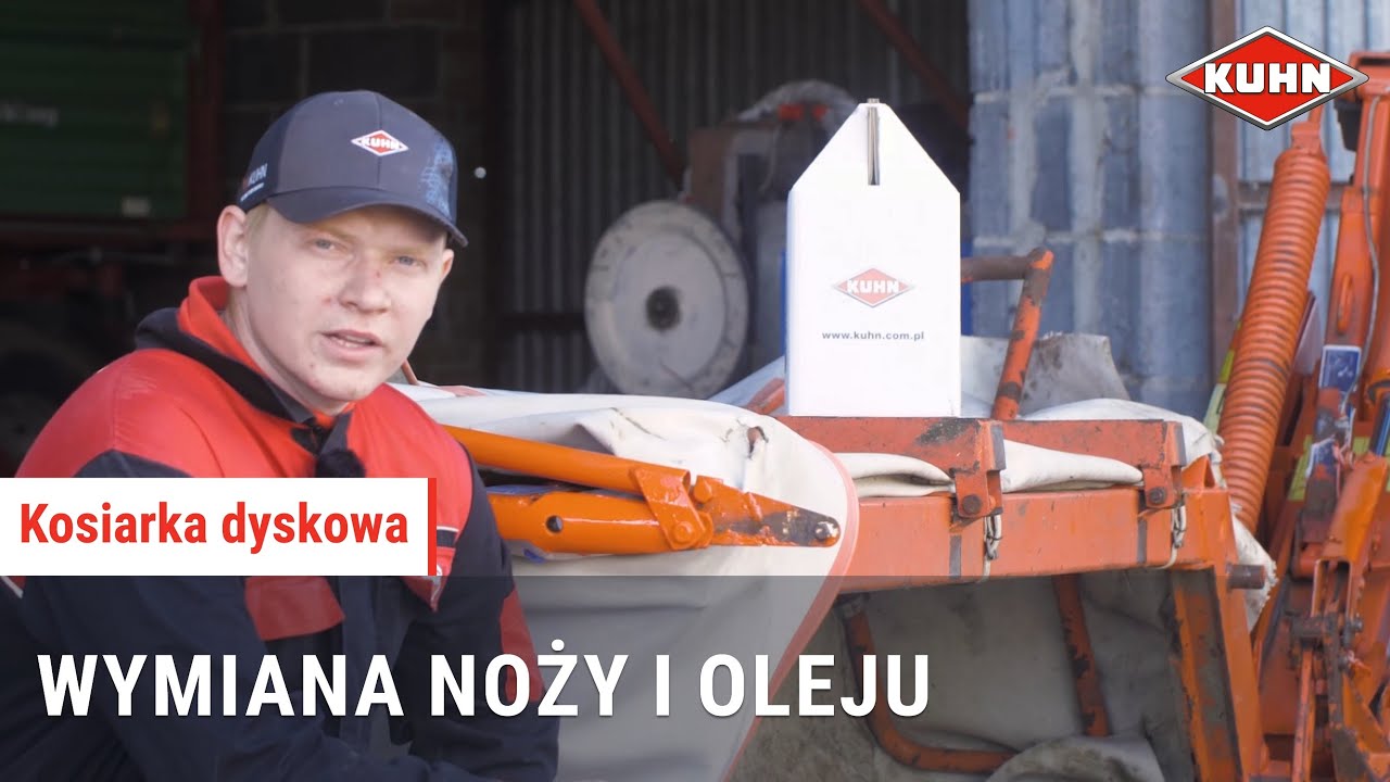 Jak przygotować kosiarkę dyskową do sezonu?🧐 Wymiana noży i oleju! 🔧☘