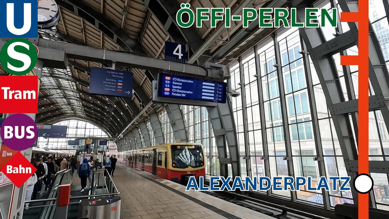 Alexander hat einen Platz. Und einen Bahnhof. | Der Bahnhof Alexanderplatz