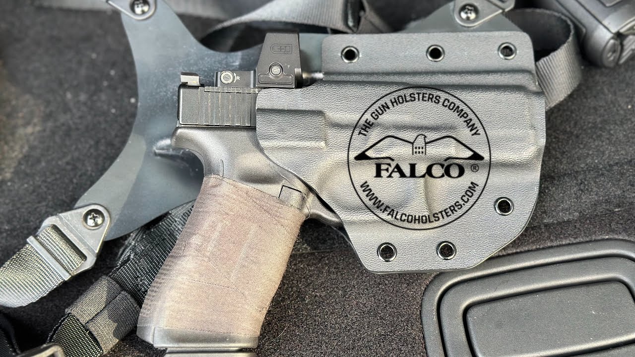 (D910) Нагрудная кобура из кайдекса | Falco Holsters