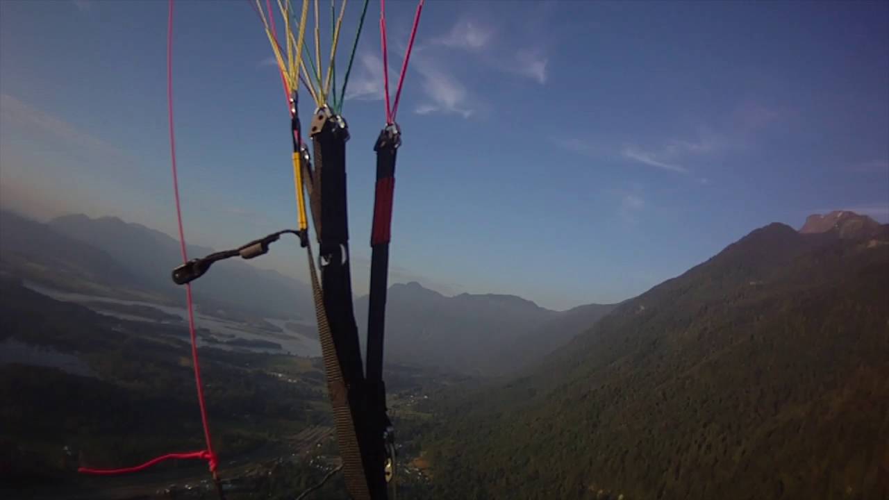 Paragliding - Bridal Falls, Canada - Icaro Wildcat - ContourHD 1080p30 - 2011-08-06