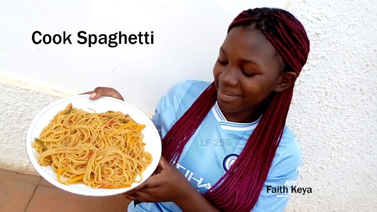 How to Cook Spaghetti Pasta Best Ugandan Cook ( Faith Keya )