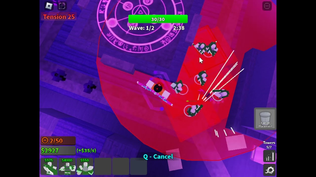 CTD Sacrifical Hall Tension 25