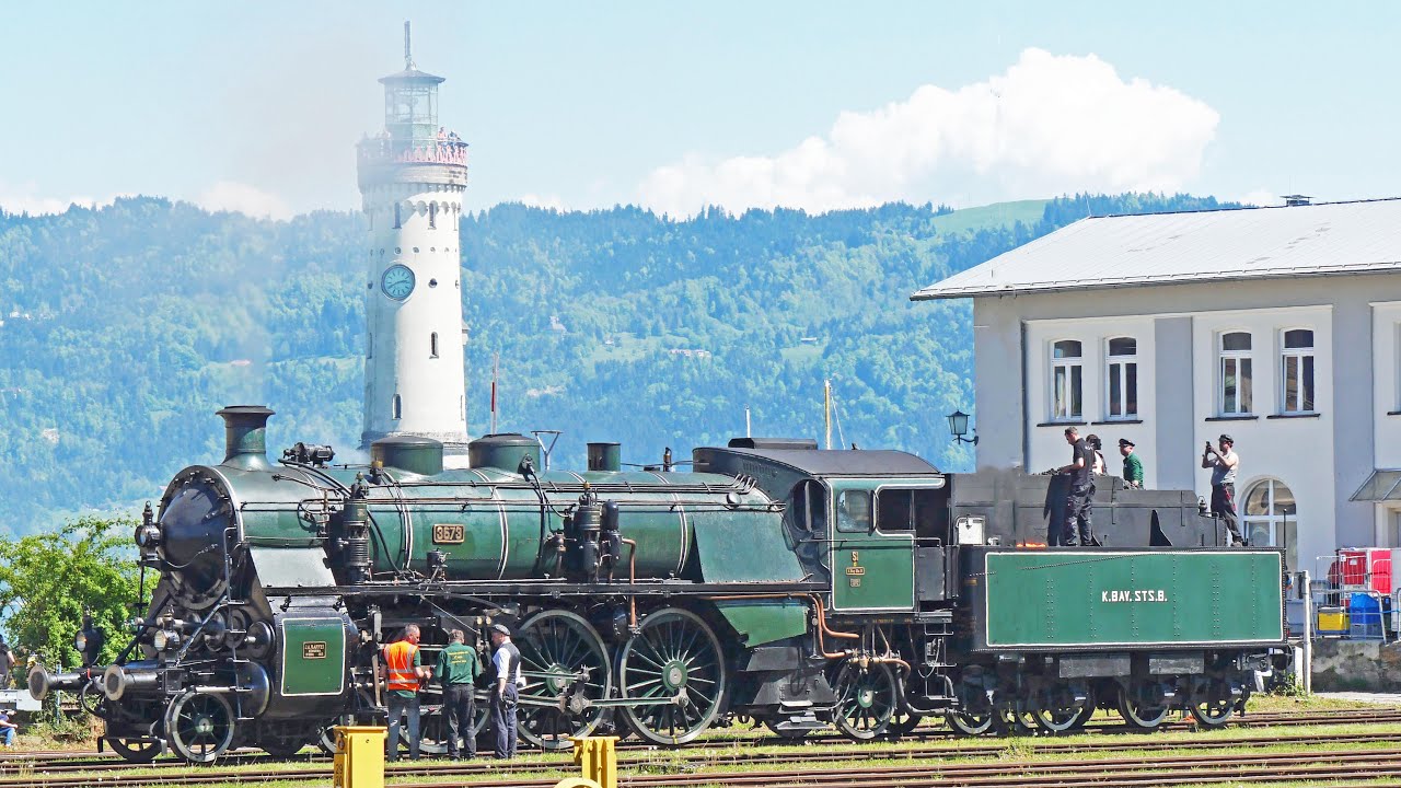 Das Geleit: zum letzten Mal nach Lindau - S 3/6 3673 - eine bayerische Ikone tritt ab