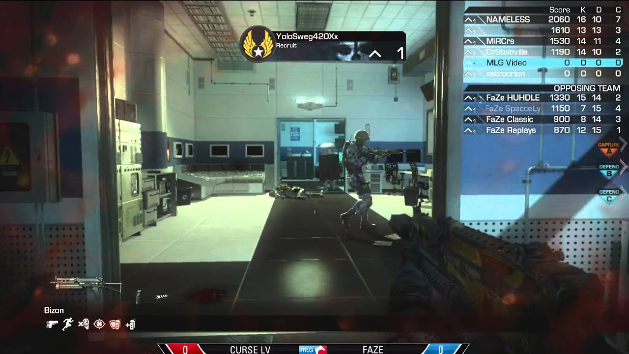Curse LV против FaZe &mdash; Игра 1 &mdash; MLG Plays 2000 Series