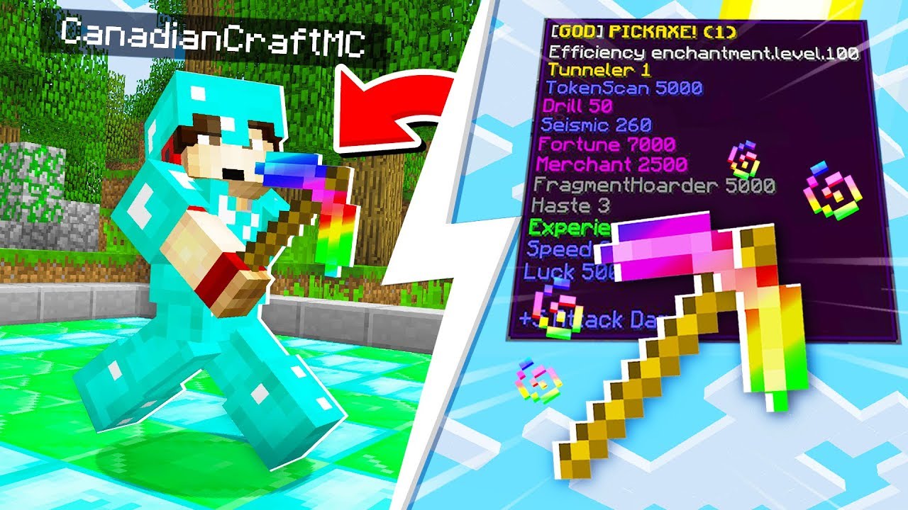 GRINDING for the ULTIMATE GOD PICKAXE (OP!) | Minecraft Prisons