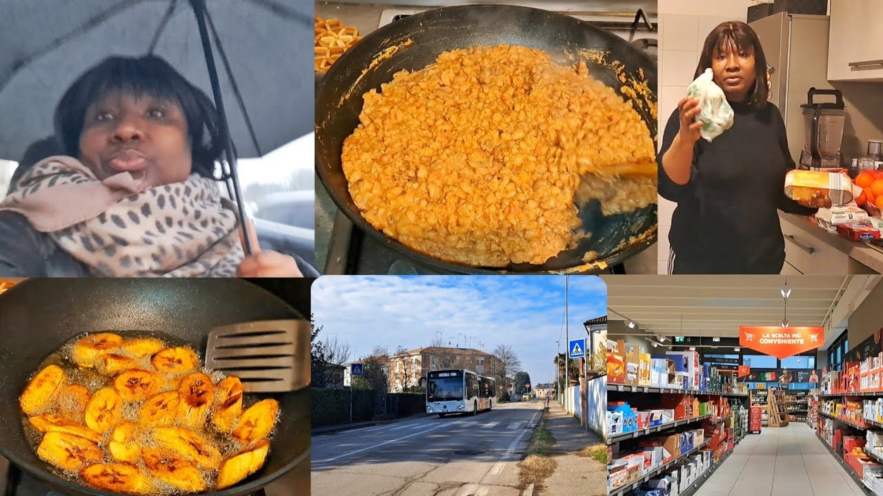Slow living in italy/Rainy days/First time/Grocery Shopping/haul/home cooking & more!
