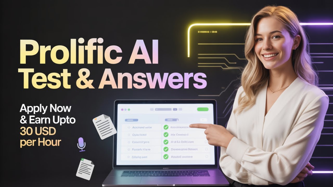 Prolific AI Trainee Test & Answers ✅ | Apply Now & Start Earning