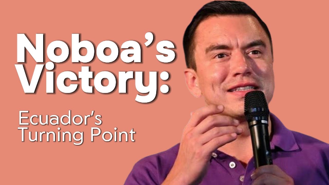 Daniel Noboa Reelected: Ecuador&rsquo;s Security Crisis and Future Challenges