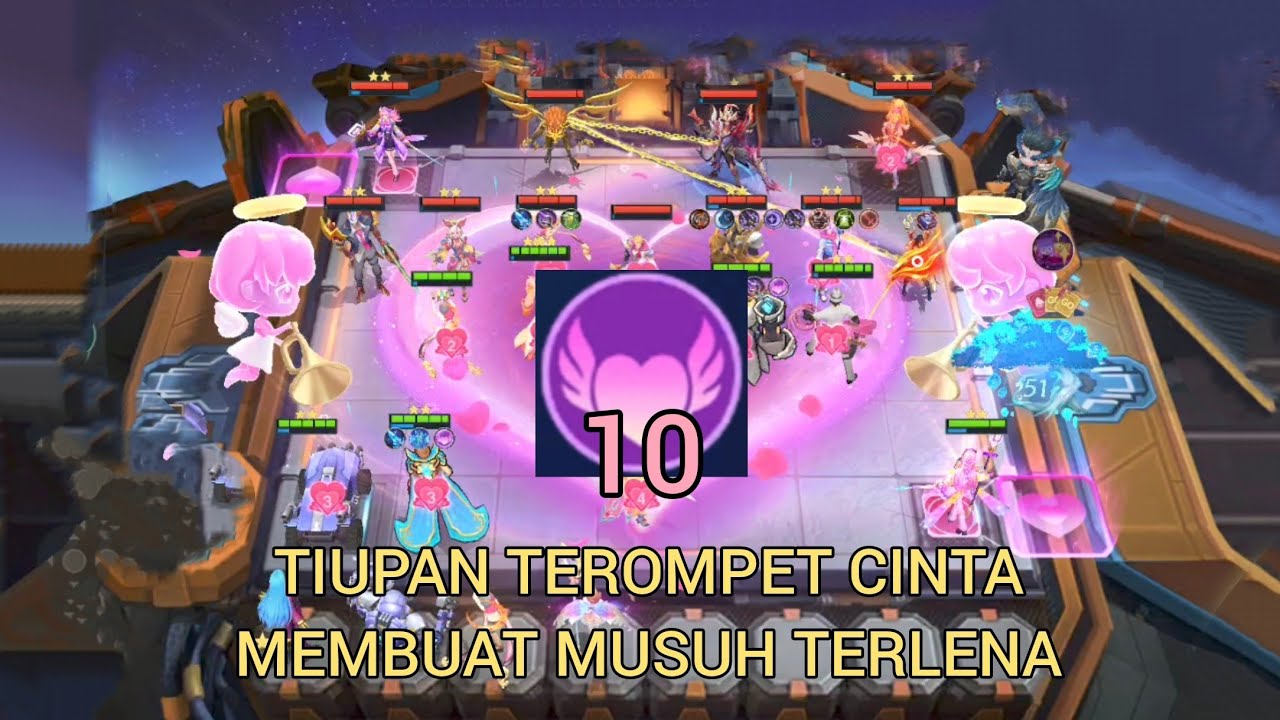 SYNERGY DEWA YANG KE 4 10 HEARTBORN SEASON 5  MEMBUAT CUPIT MEMBENTUK GELOMBANG CINTA SEJATI