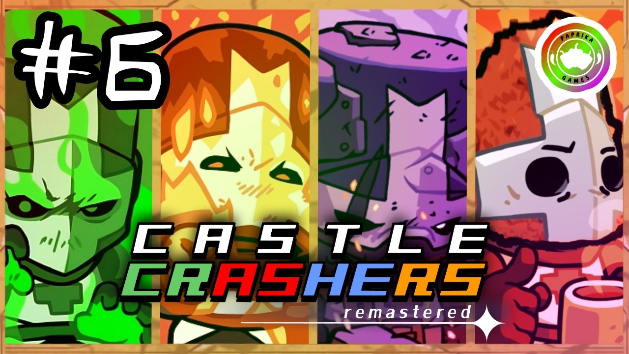 Testando a mecânica de morte VARIAS vezes - Castle Crashers #6