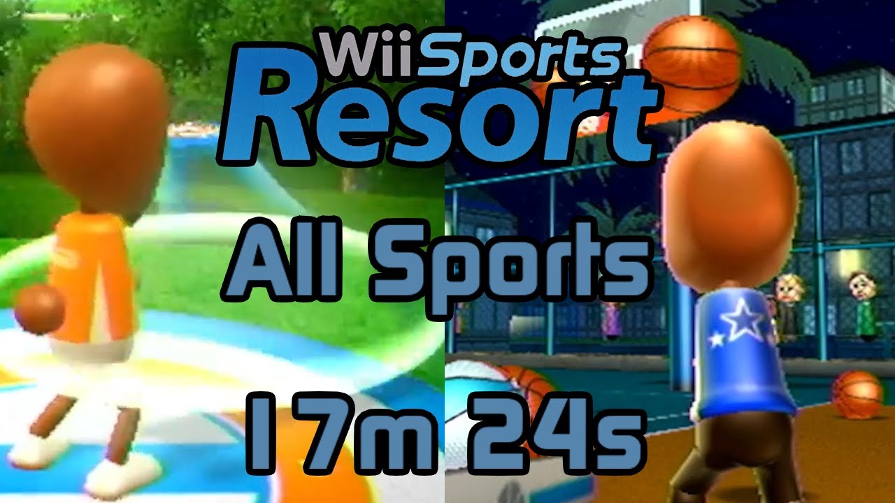 Wii Sports Resort: All Sports Speedrun | 17:24 PB