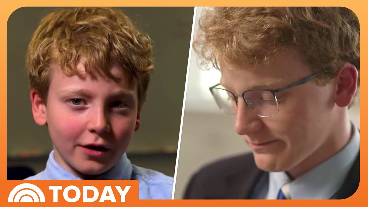 Graduating students answer questions from their younger selves