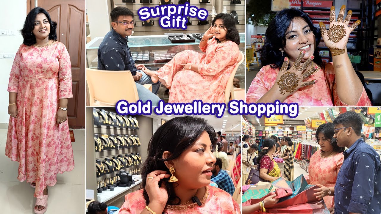 Aadi Friday Pre Preparation | Surprise Gold Jewellery Shopping Vlog | Karthikha Channel Happy Vlog