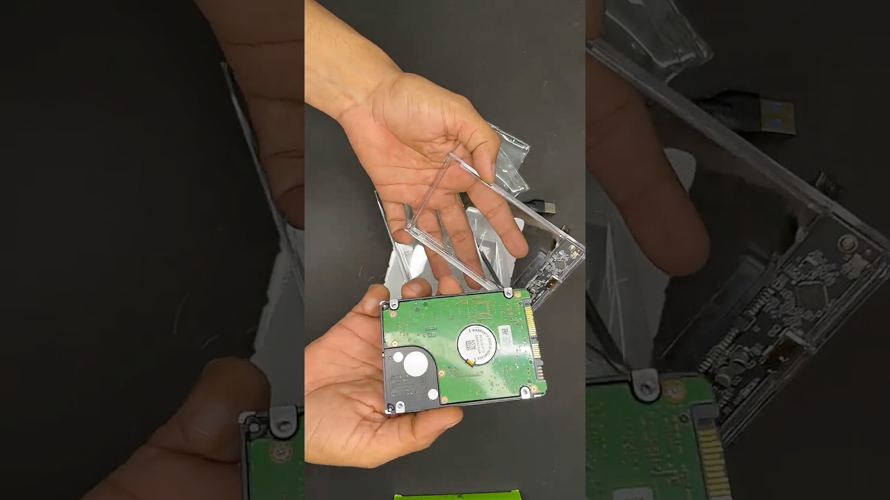 EVM 2.5&rdquo; SATA SSD Casing USB 3.0 Transparent Case Unboxing and review🔥 | #unboxingvideo