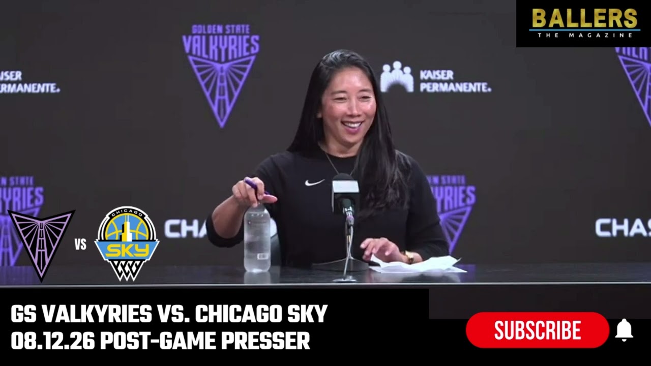 Главный тренер Натали Накасе: пресс-конференция GS Valkyries после игры с Chicago Sky | 12.08.26